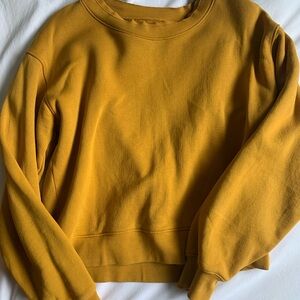 MATE the label Mustard Yellow Sweatshirt